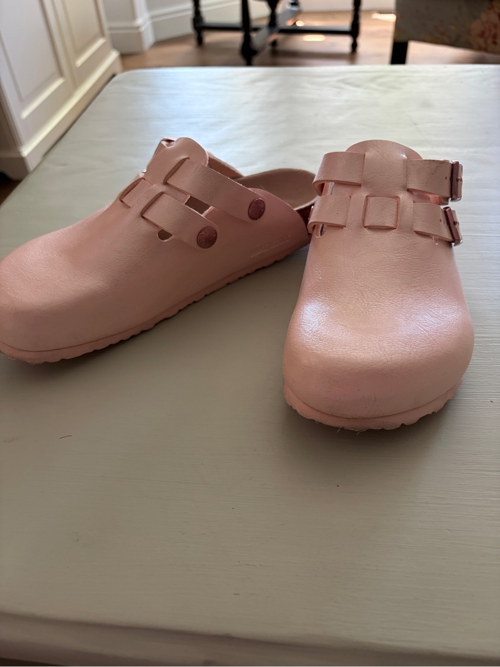 Berkinstock Kids Pink Slip-On Clog